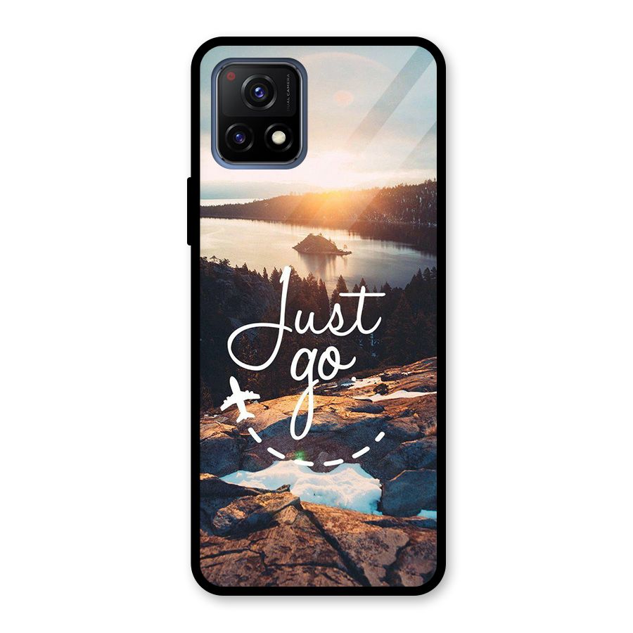 Morning Just Go Glass Back Case for Vivo Y72 5G