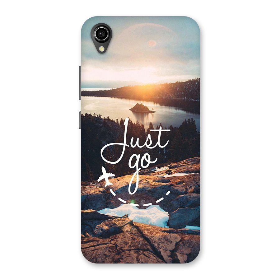 Morning Just Go Back Case for Vivo Y90