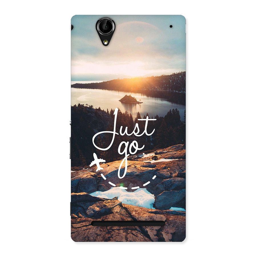 Morning Just Go Back Case for Xperia T2