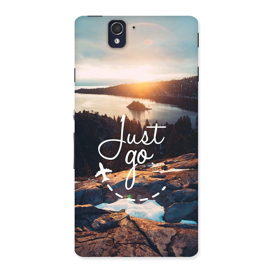 Morning Just Go Back Case for Xperia Z