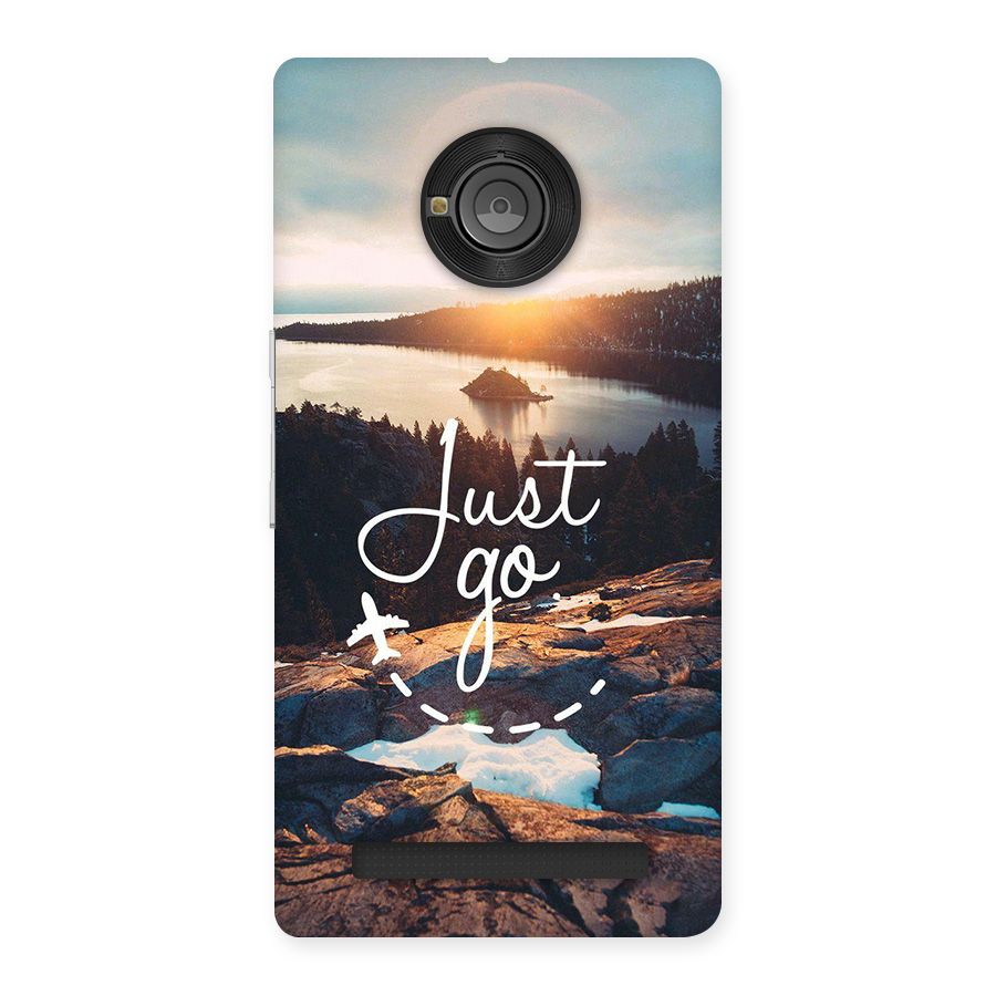 Morning Just Go Back Case for Yunique