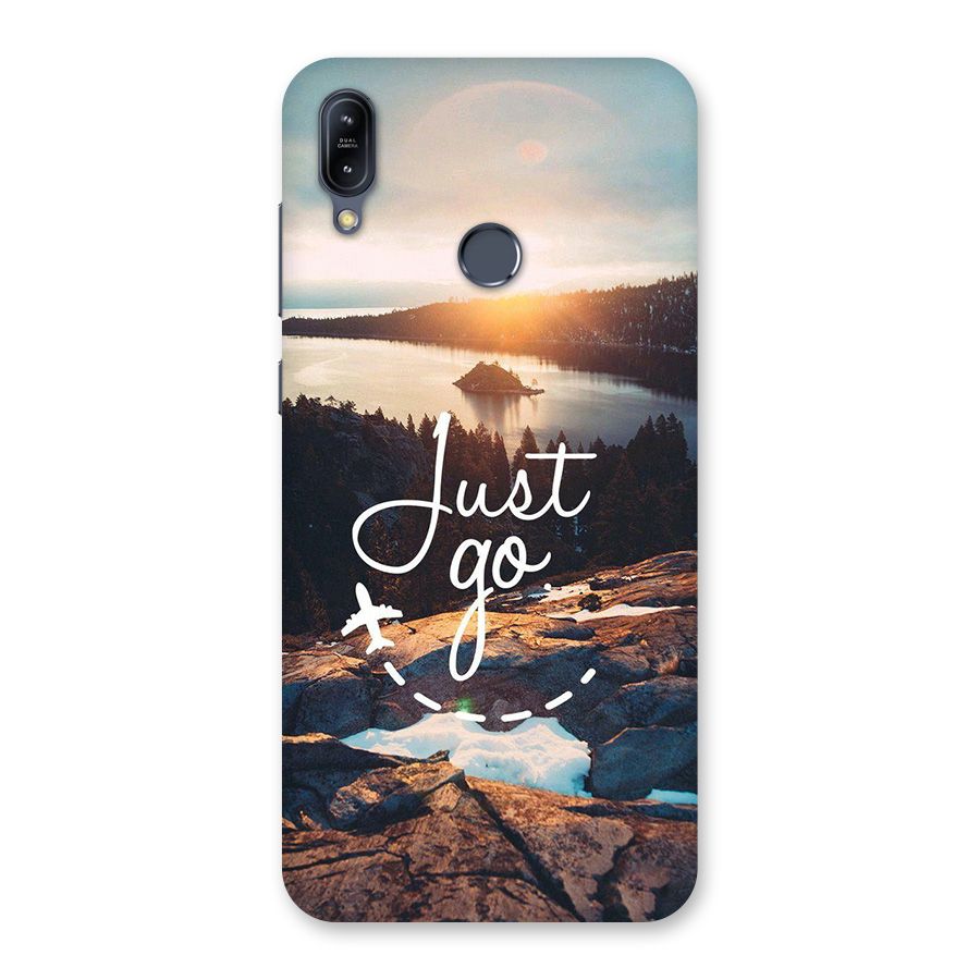 Morning Just Go Back Case for Zenfone Max M2