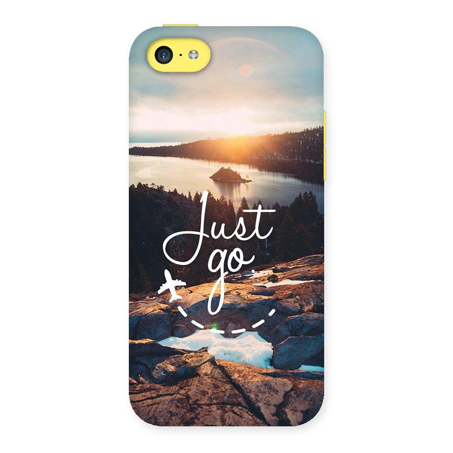 Morning Just Go Back Case for iPhone 5C