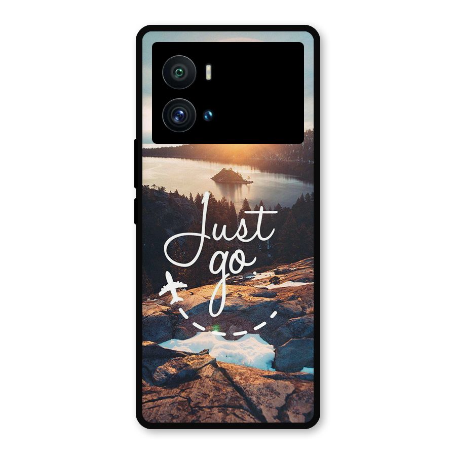 Morning Just Go Metal Back Case for iQOO 9 Pro