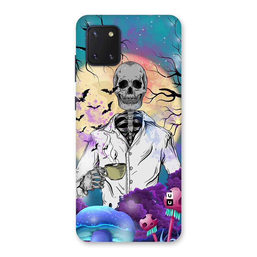 Morning Tea Skull Back Case for Galaxy Note 10 Lite