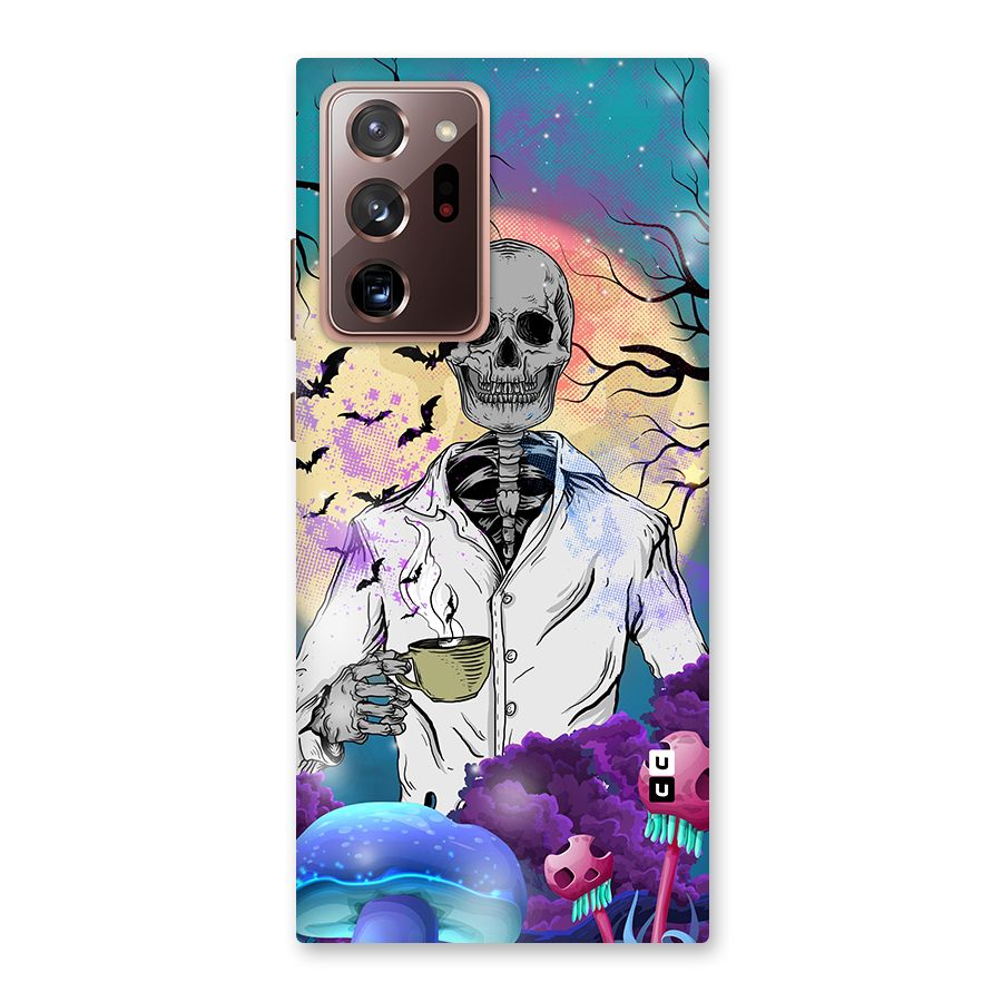Morning Tea Skull Back Case for Galaxy Note 20 Ultra