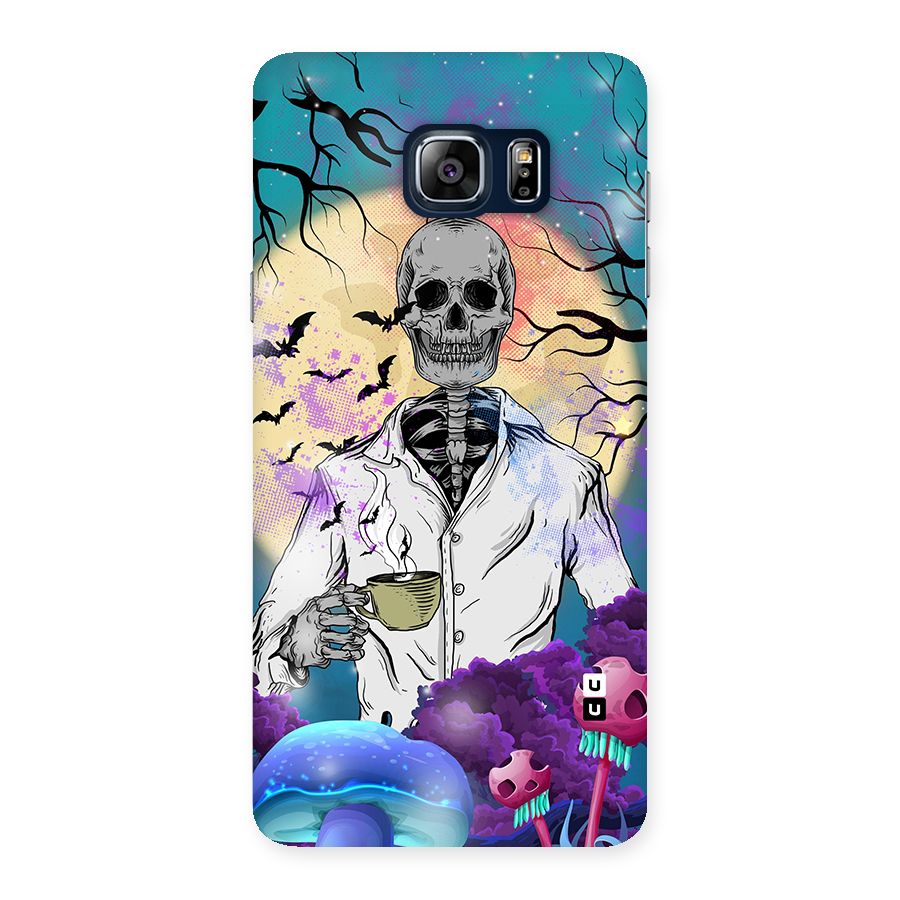 Morning Tea Skull Back Case for Galaxy Note 5