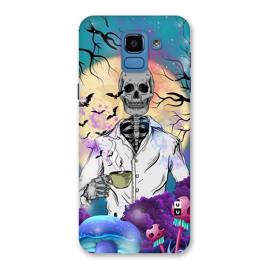 Morning Tea Skull Back Case for Galaxy On6