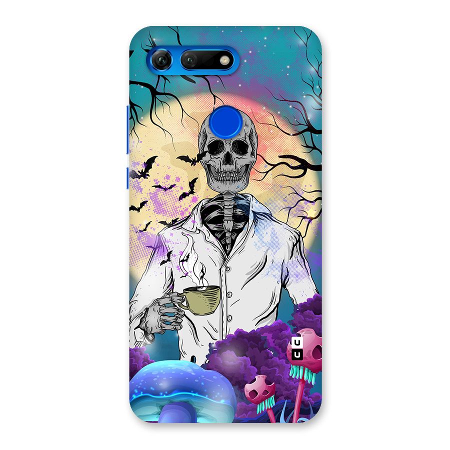 Morning Tea Skull Back Case for Honor View 20