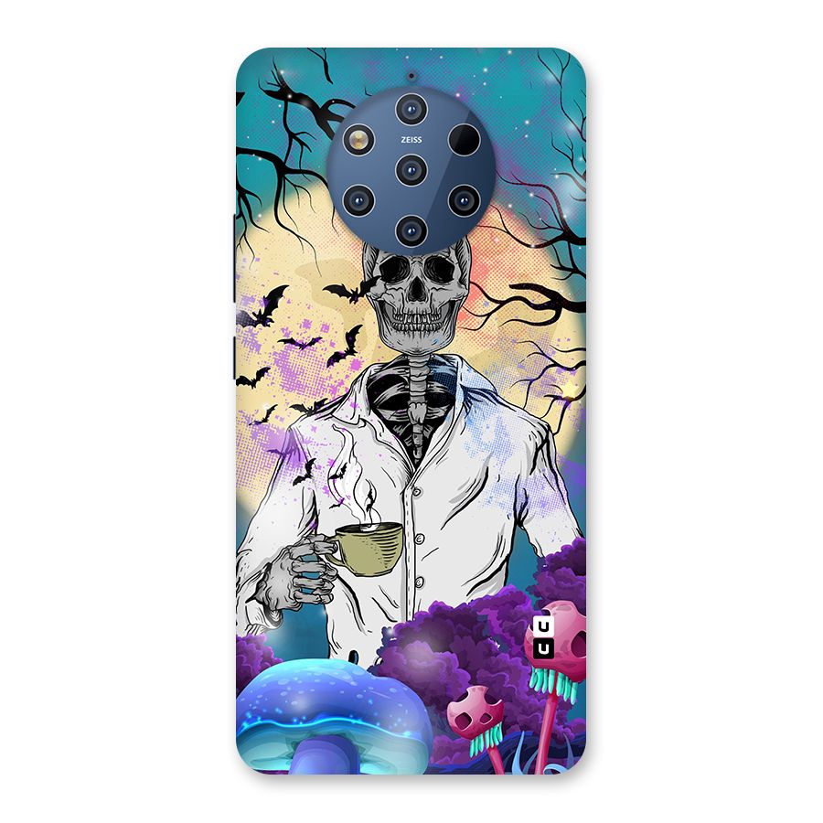 Morning Tea Skull Back Case for Nokia 9 PureView