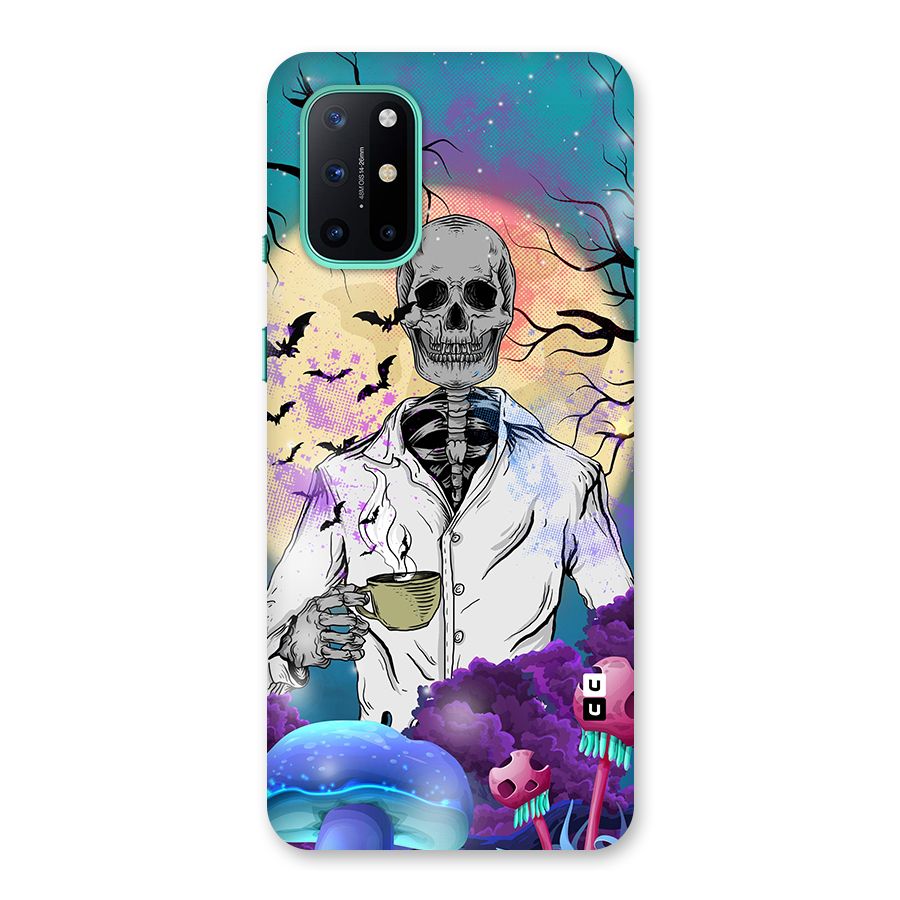 Morning Tea Skull Back Case for OnePlus 8T