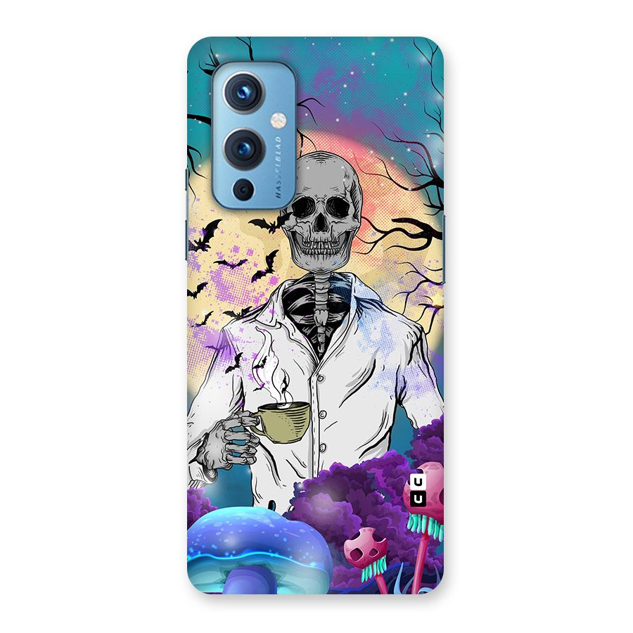 Morning Tea Skull Back Case for OnePlus 9