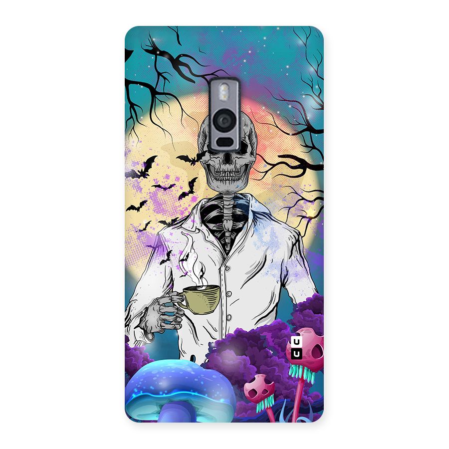 Morning Tea Skull Back Case for OnePlus Two