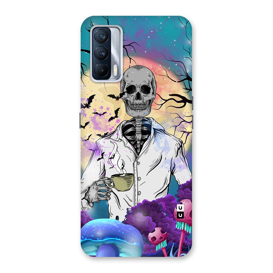 Morning Tea Skull Back Case for Realme X7