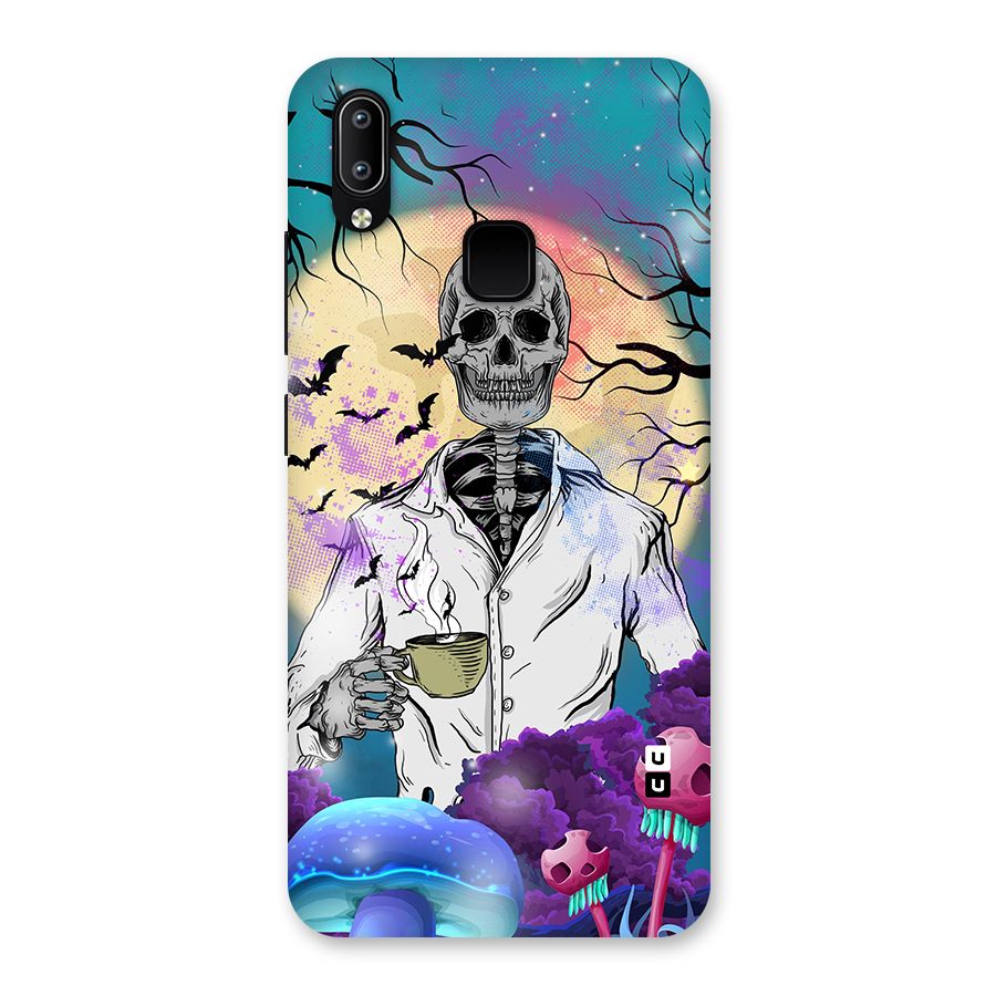 Morning Tea Skull Back Case for Vivo Y93