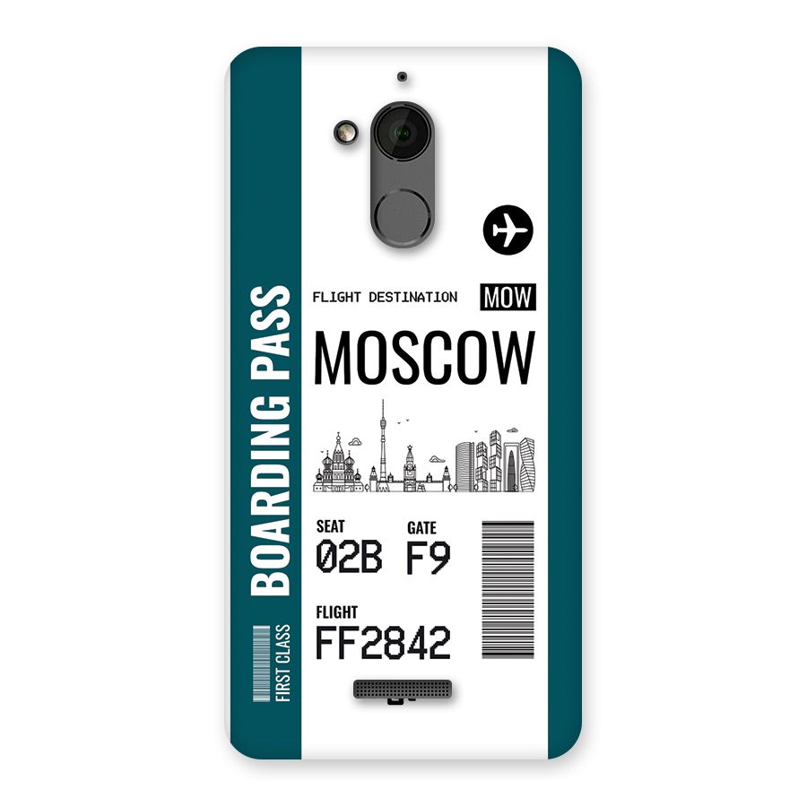 Moscow Boarding Pass Back Case for Coolpad Note 5
