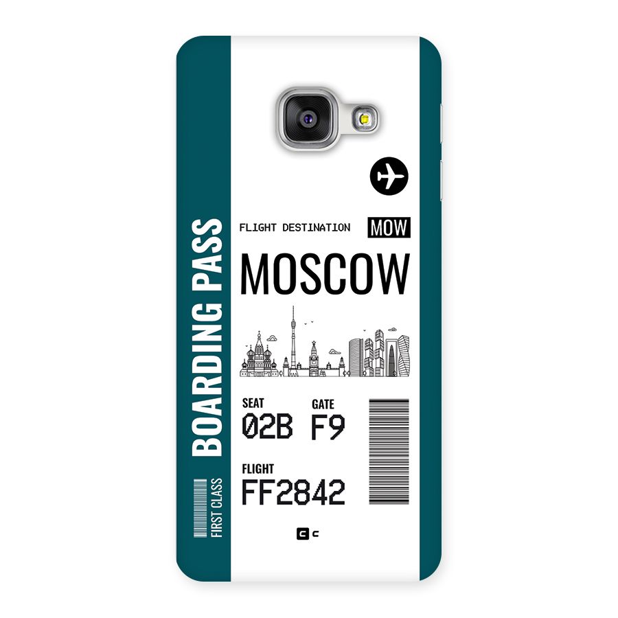 Moscow Boarding Pass Back Case for Galaxy A3 (2016)