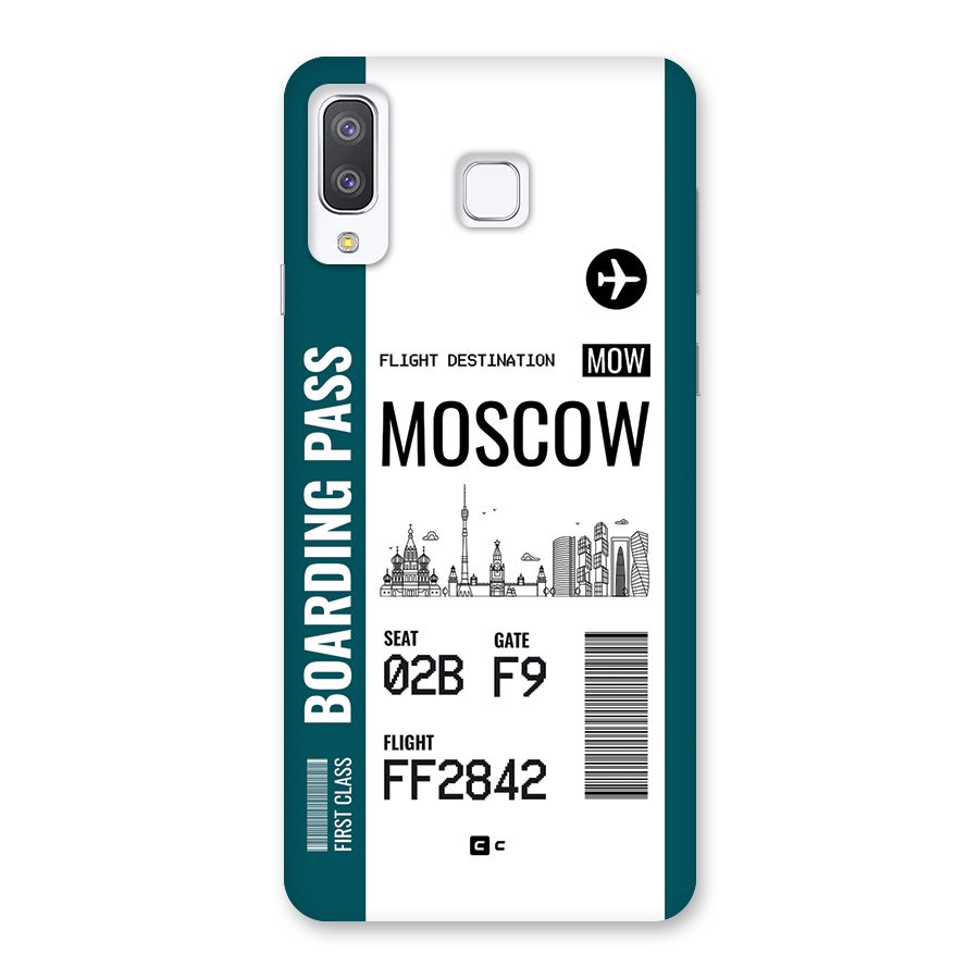Moscow Boarding Pass Back Case for Galaxy A8 Star