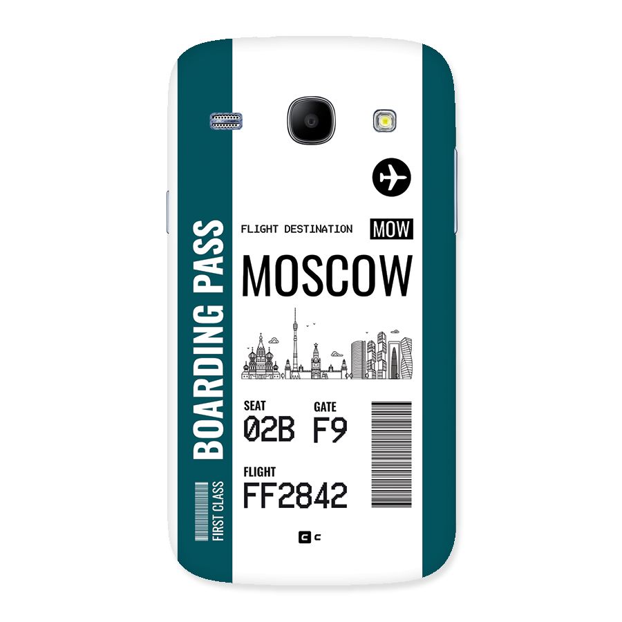 Moscow Boarding Pass Back Case for Galaxy Core
