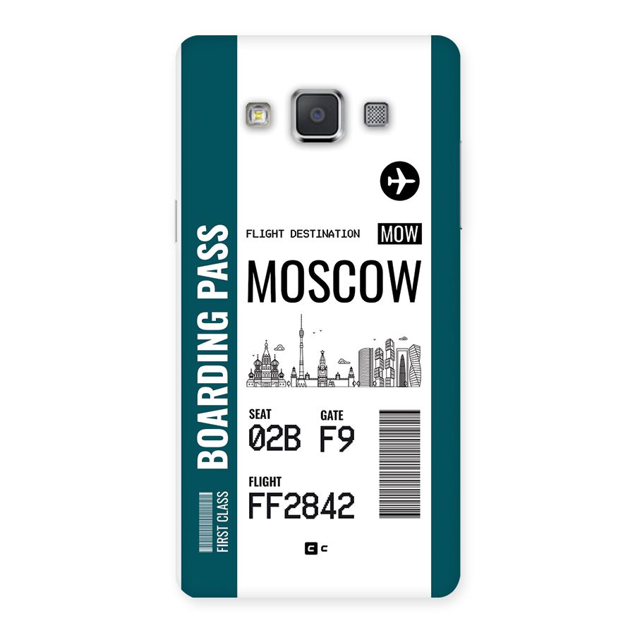 Moscow Boarding Pass Back Case for Galaxy Grand Max