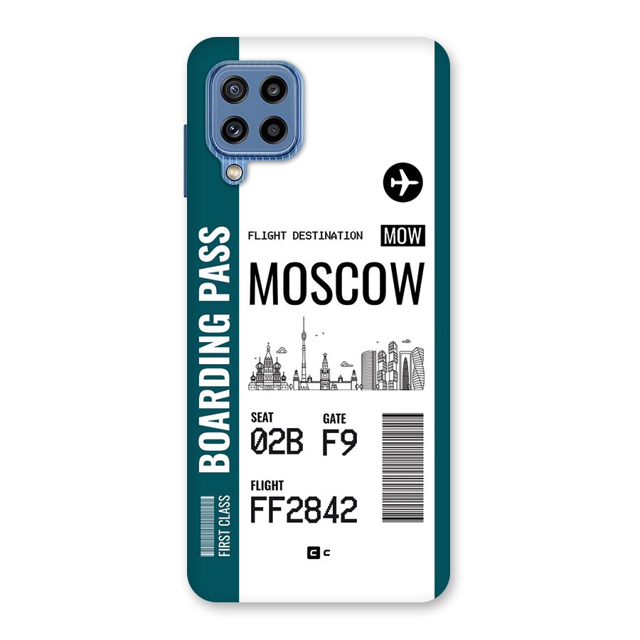 Moscow Boarding Pass Back Case for Galaxy M32