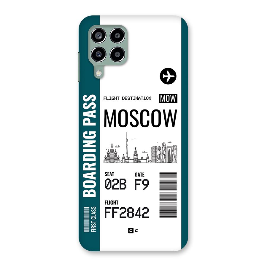 Moscow Boarding Pass Back Case for Galaxy M33