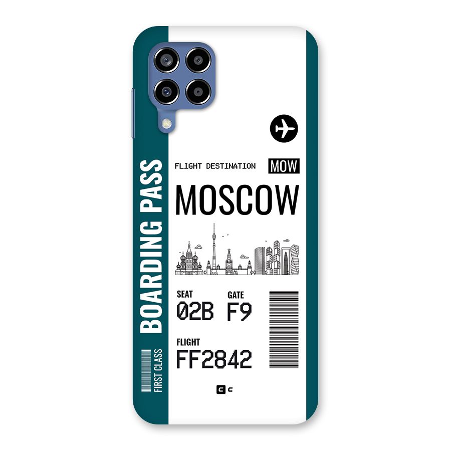 Moscow Boarding Pass Back Case for Galaxy M53 5G