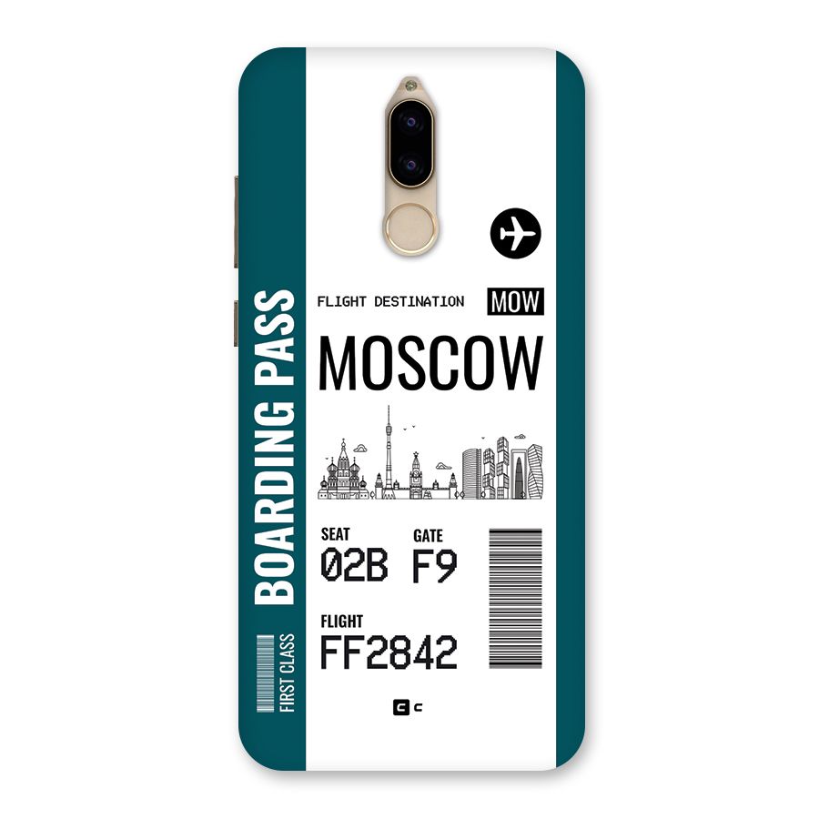 Moscow Boarding Pass Back Case for Honor 9i