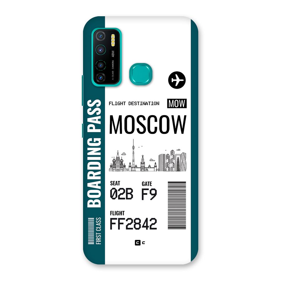 Moscow Boarding Pass Back Case for Infinix Hot 9 Pro