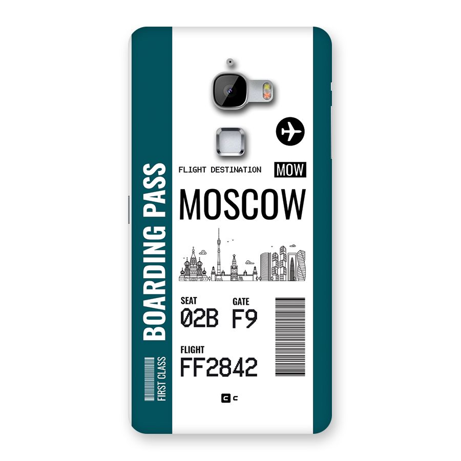 Moscow Boarding Pass Back Case for LeTV Le Max