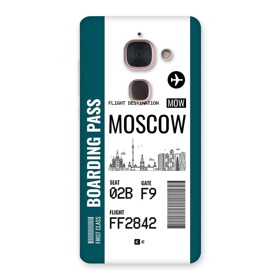Moscow Boarding Pass Back Case for Le Max 2