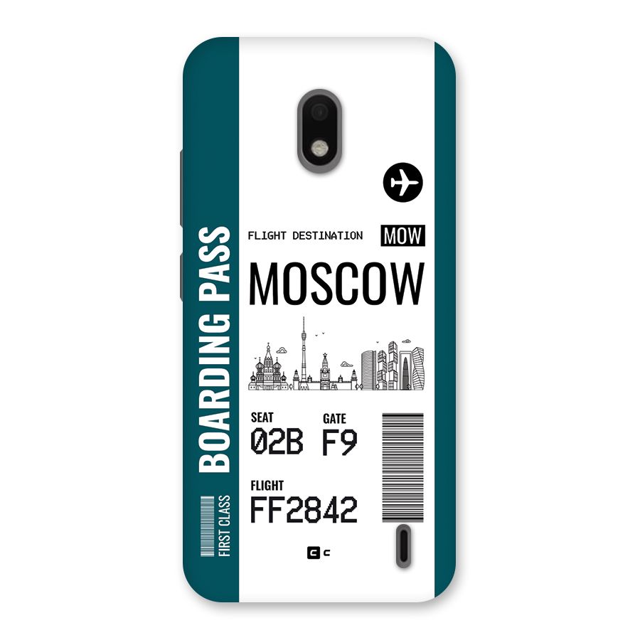 Moscow Boarding Pass Back Case for Nokia 2.2