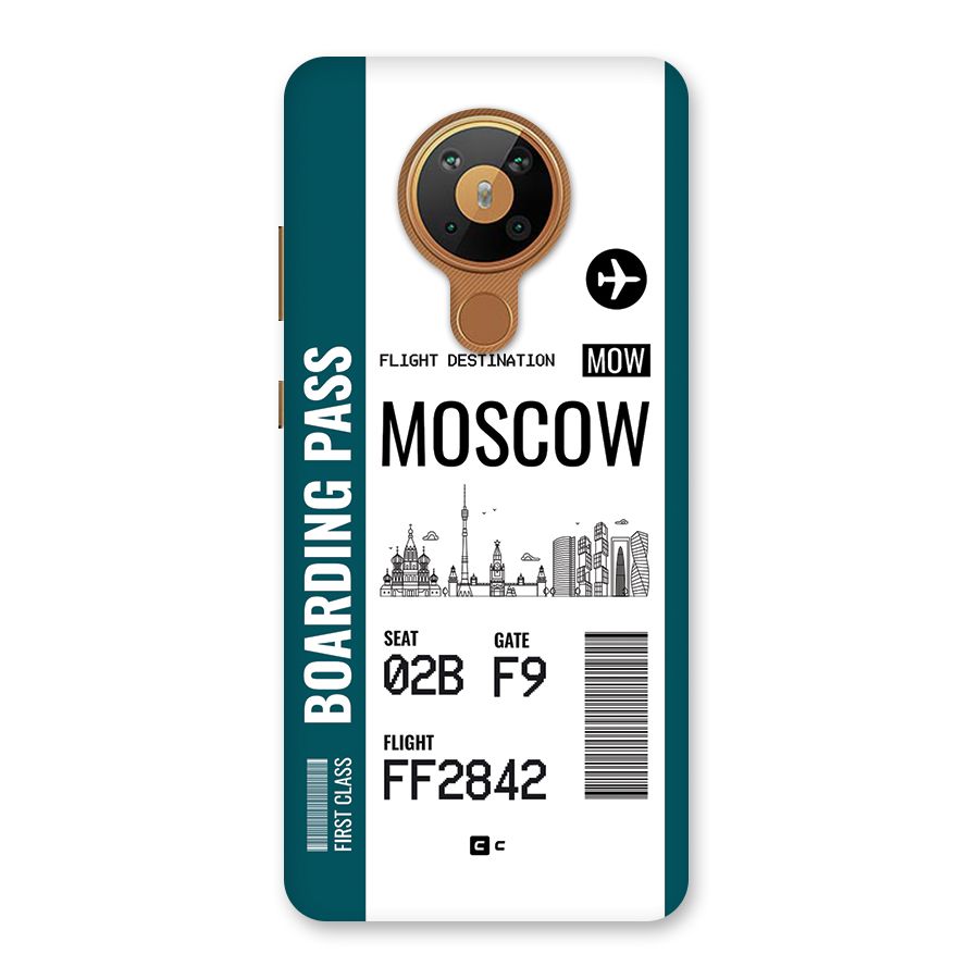 Moscow Boarding Pass Back Case for Nokia 5.3