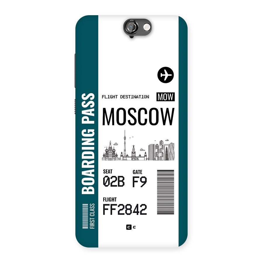 Moscow Boarding Pass Back Case for One A9