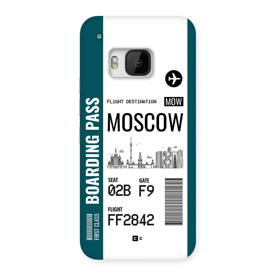 Moscow Boarding Pass Back Case for One M9
