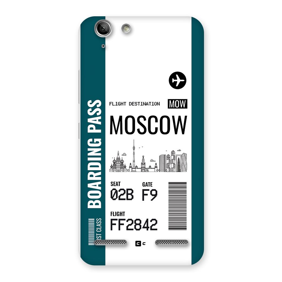 Moscow Boarding Pass Back Case for Vibe K5