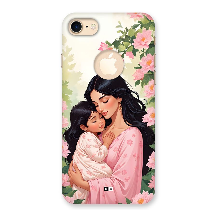 Mother Love Back Case for iPhone 7 Logo Cut