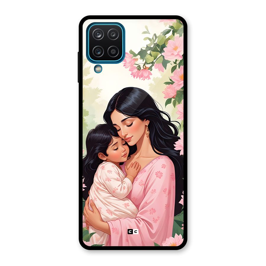 Mother Love Glass Back Case for Galaxy A12