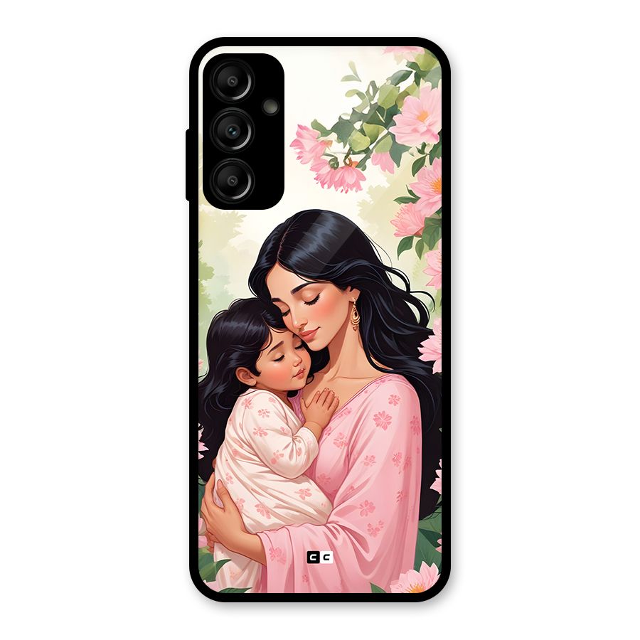 Mother Love Glass Back Case for Galaxy A14 5G