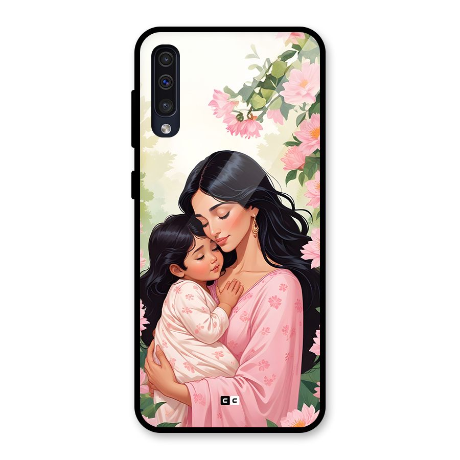 Mother Love Glass Back Case for Galaxy A30s