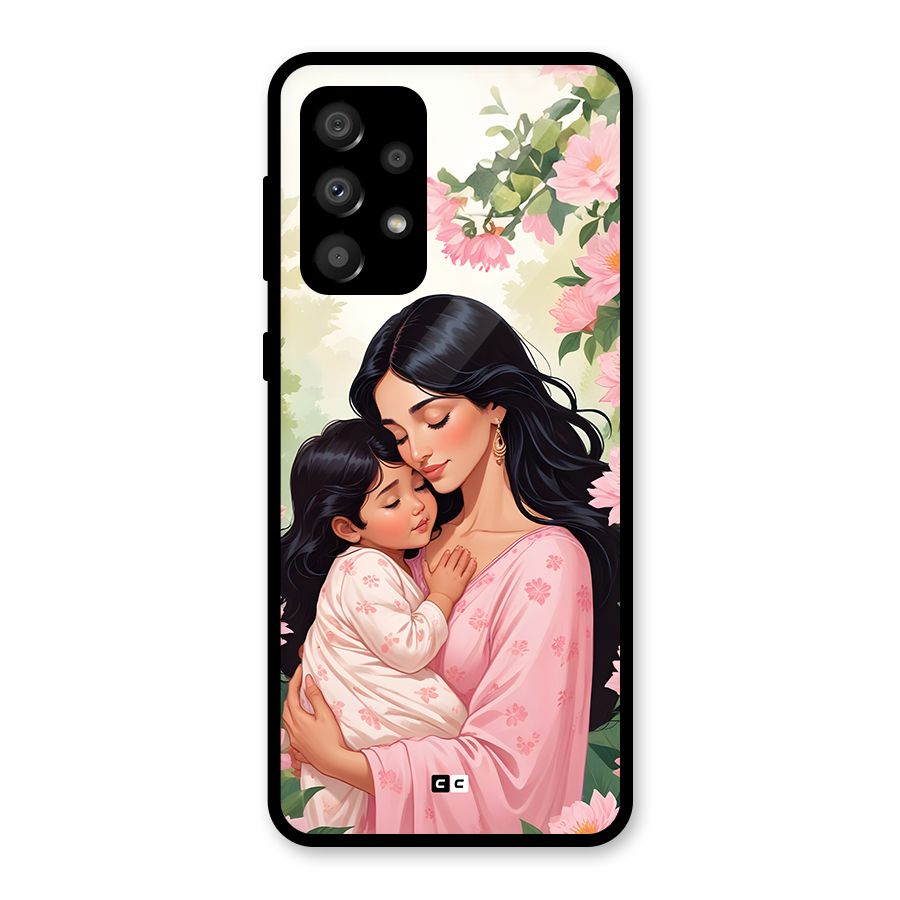 Mother Love Glass Back Case for Galaxy A32