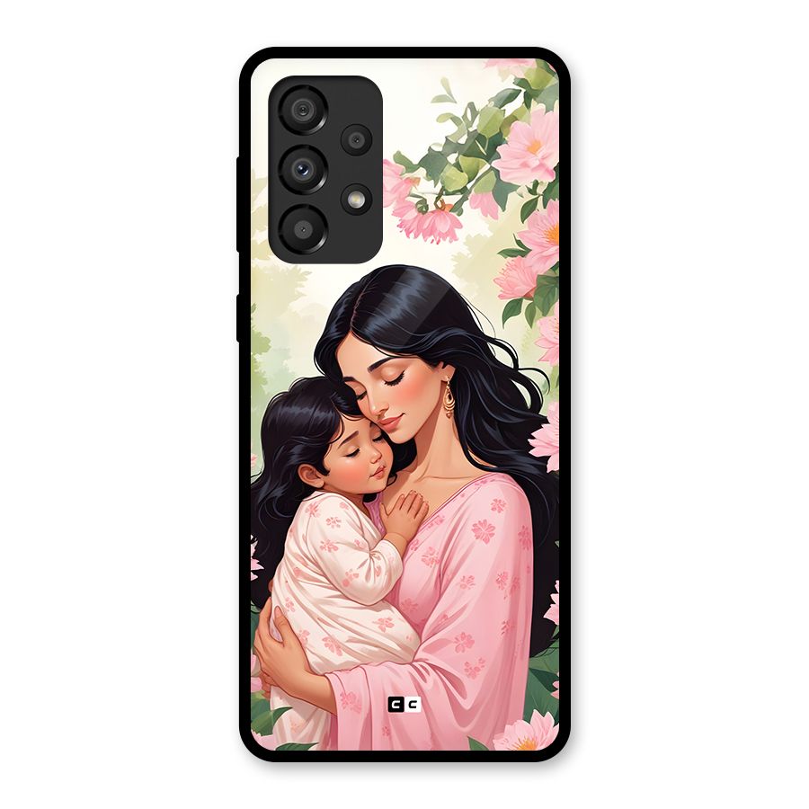 Mother Love Glass Back Case for Galaxy A33 5G