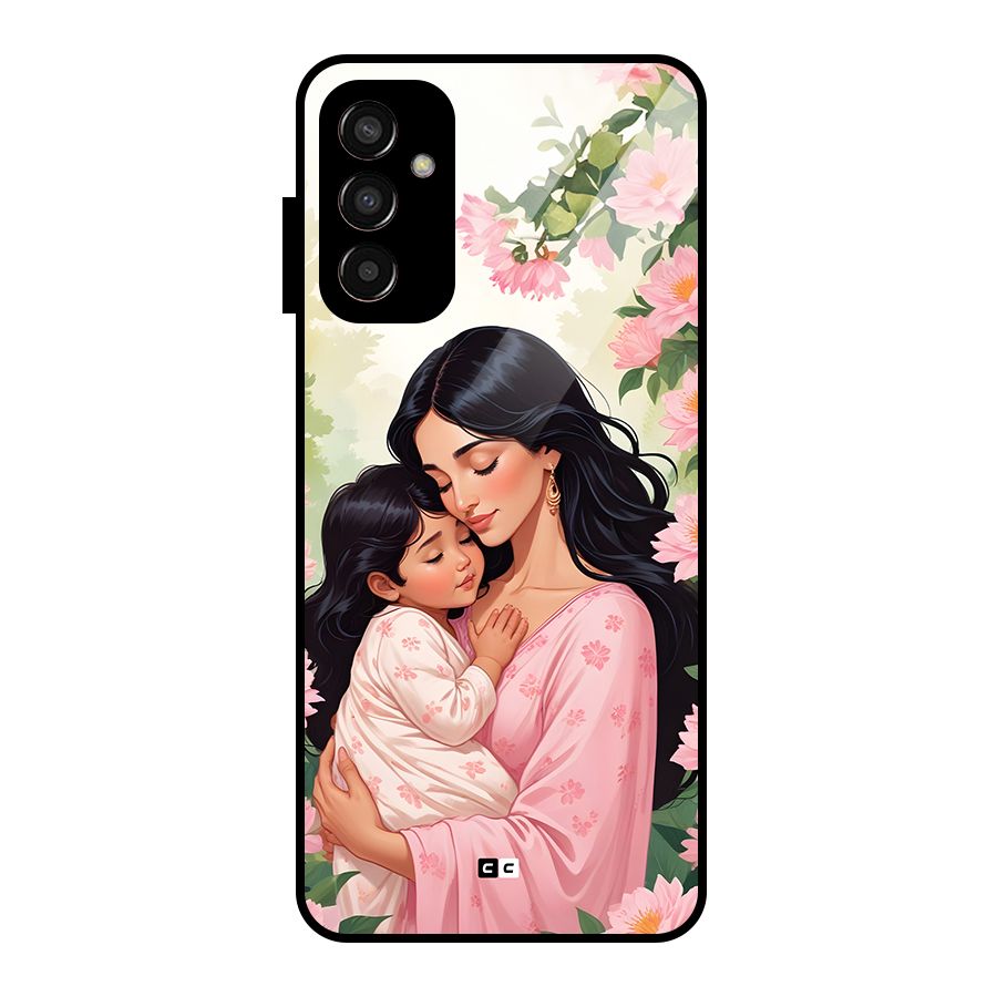 Mother Love Glass Back Case for Galaxy F13