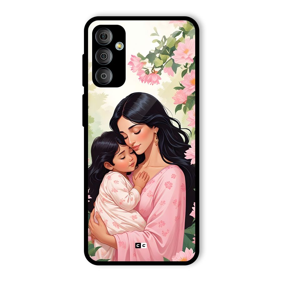 Mother Love Glass Back Case for Galaxy F23