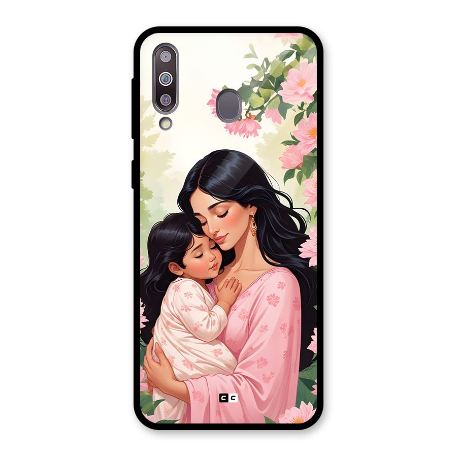 Mother Love Glass Back Case for Galaxy M30