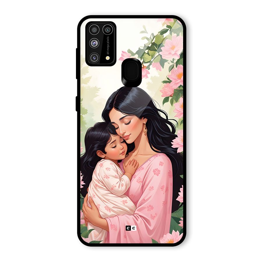 Mother Love Glass Back Case for Galaxy M31