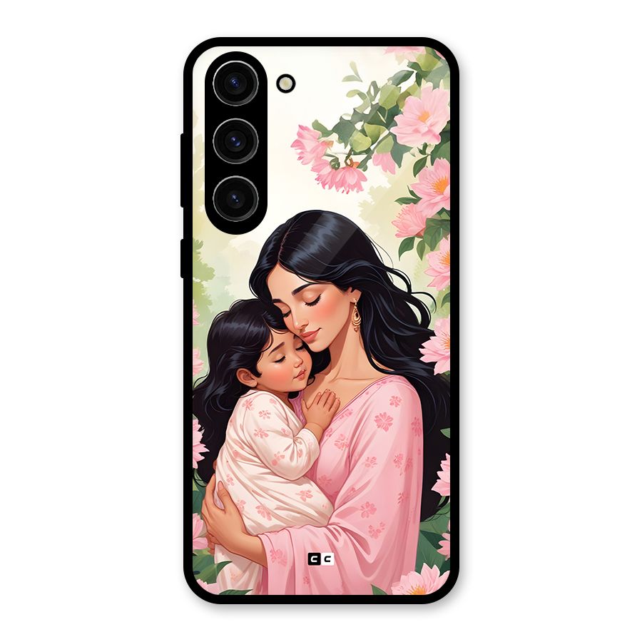 Mother Love Glass Back Case for Galaxy S23 Plus