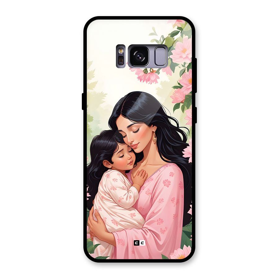 Mother Love Glass Back Case for Galaxy S8