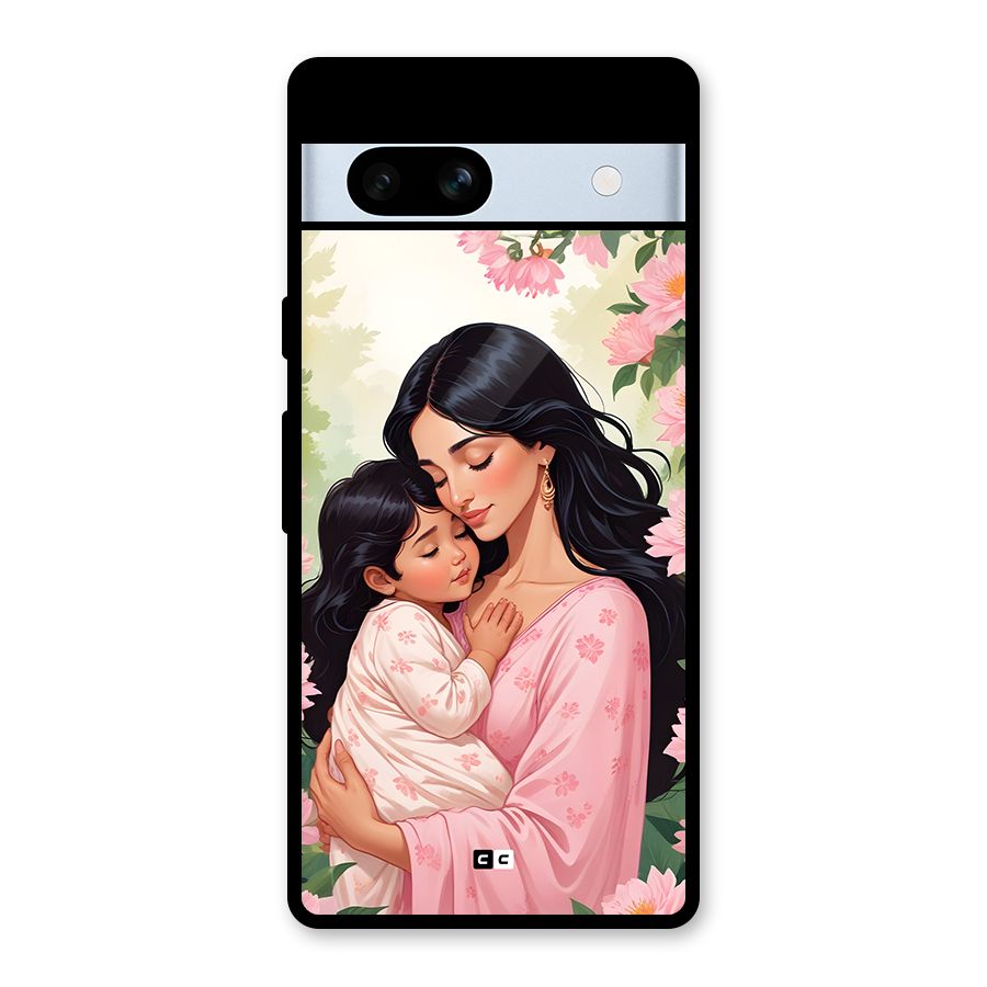 Mother Love Glass Back Case for Google Pixel 7a