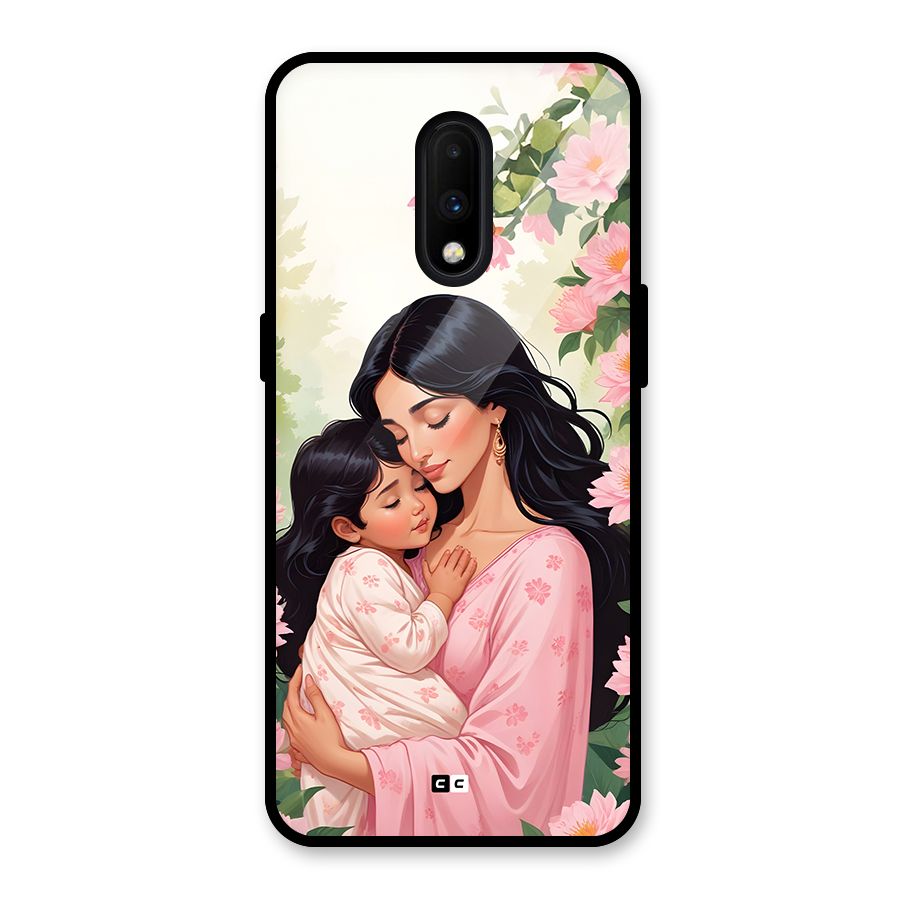 Mother Love Glass Back Case for OnePlus 7